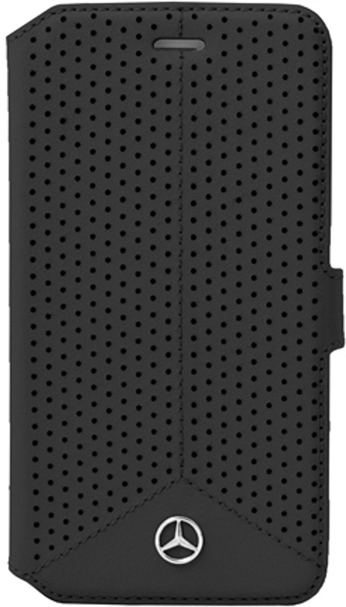 Mercedes Boek Case - Luxe Design - Zwart - Bescherming - Voor Sony Z5
