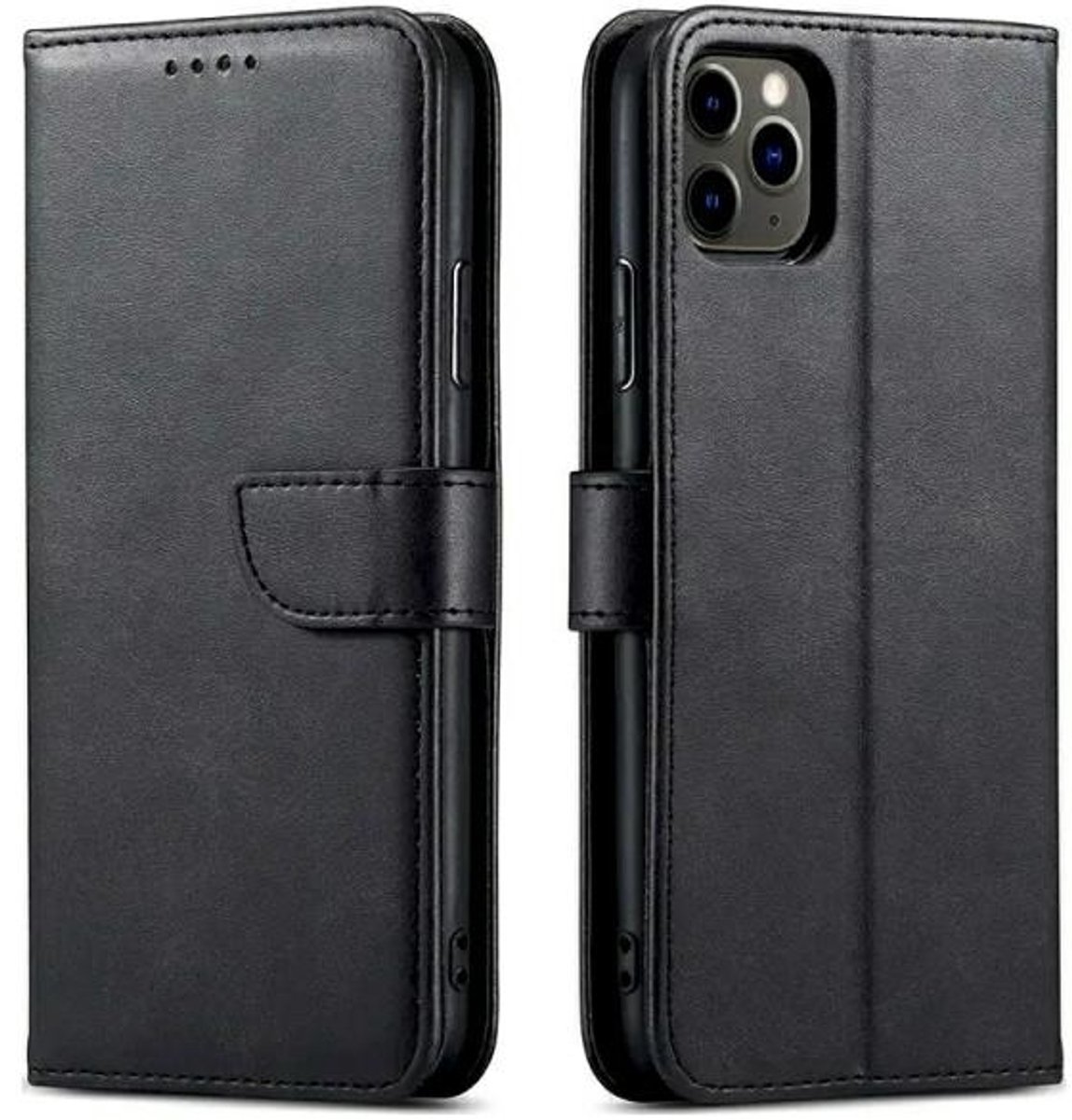 Marv Serie - Elegante Portemonnee Hoes - Xiaomi Redmi Note 13 - Zwart