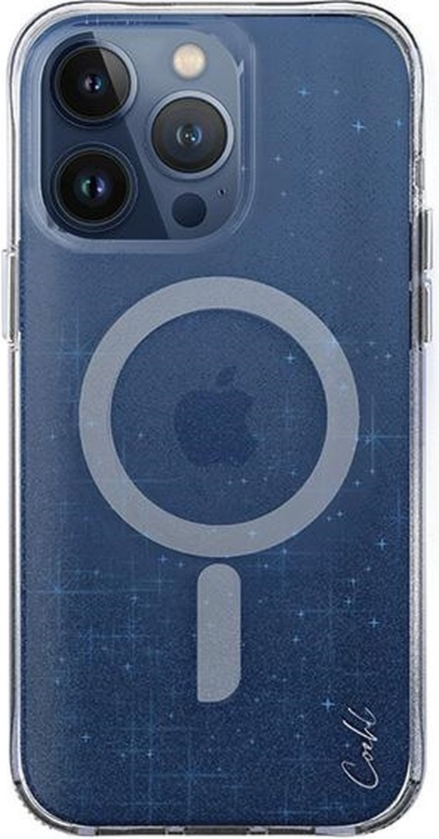 UNIQ Coehl Lumino Serie - iPhone 15 Pro Max Hoes - Magnetic Charging - Prussian Blue