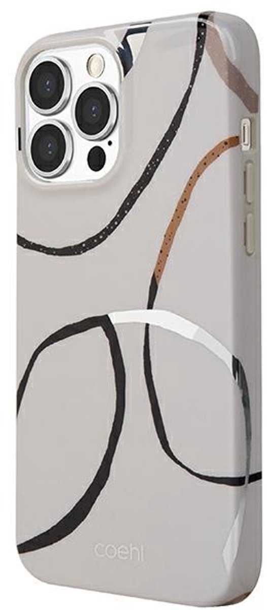 UNIQ Coehl Valley Serie - Smartphonehoesje - iPhone 13 Pro Max - Piaskowe - Stijlvol Design