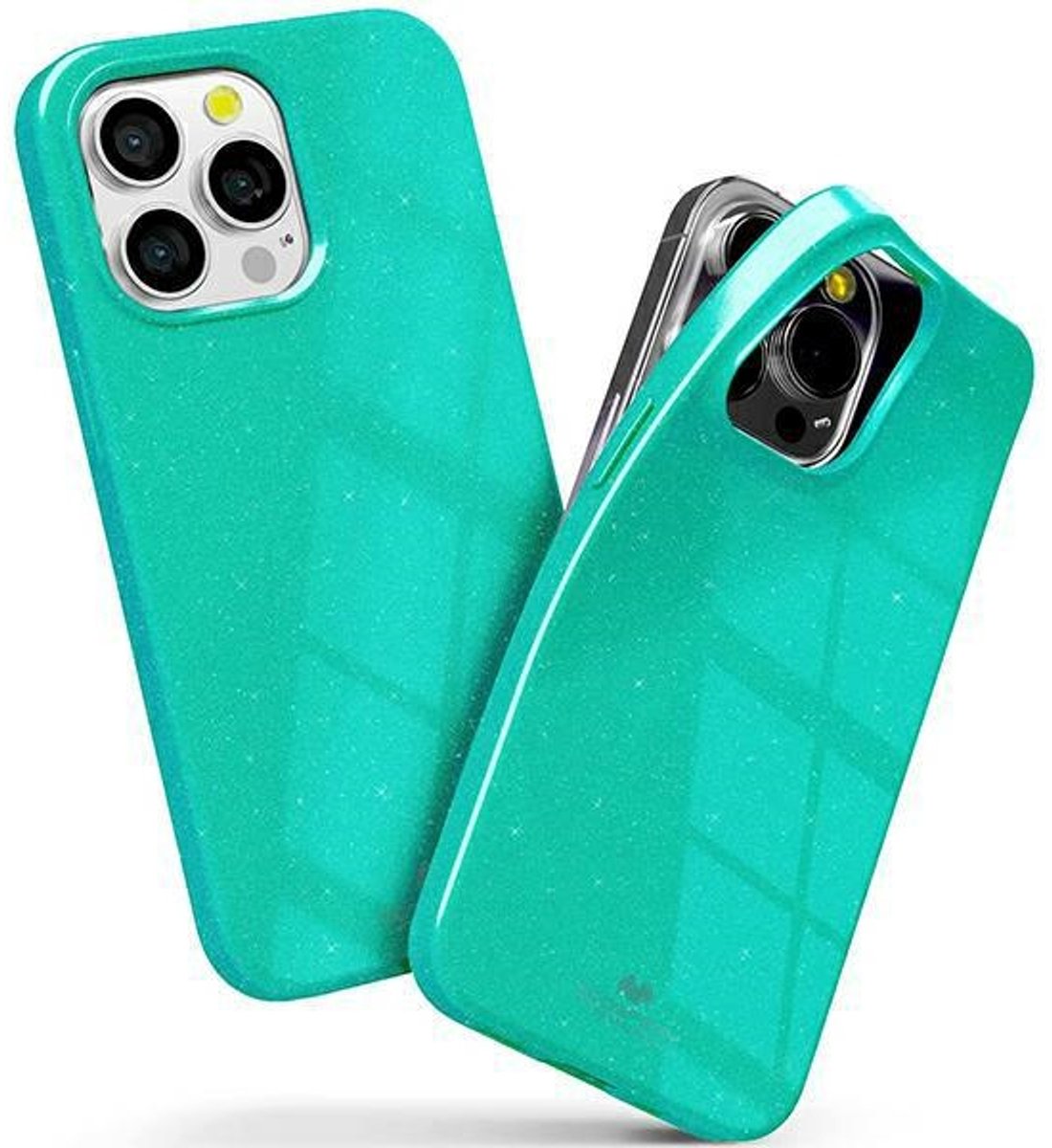 Mercury Serie - Hoesje - iPhone 14 Plus - Mint - TPU