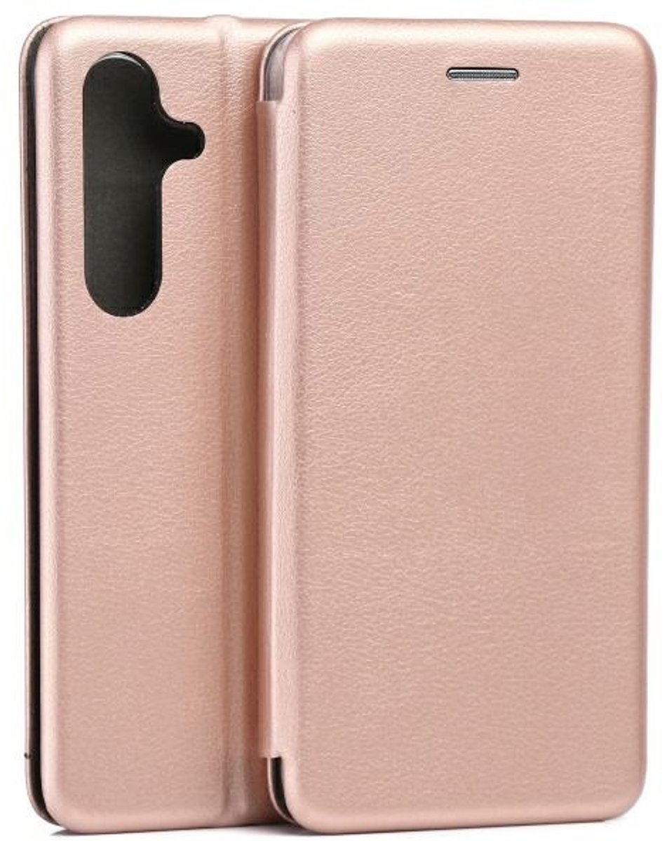 Beline Etui Book Magnetic - Beschermhoes - Różowo-Złoty - Magnetische Sluiting - Elegant Design