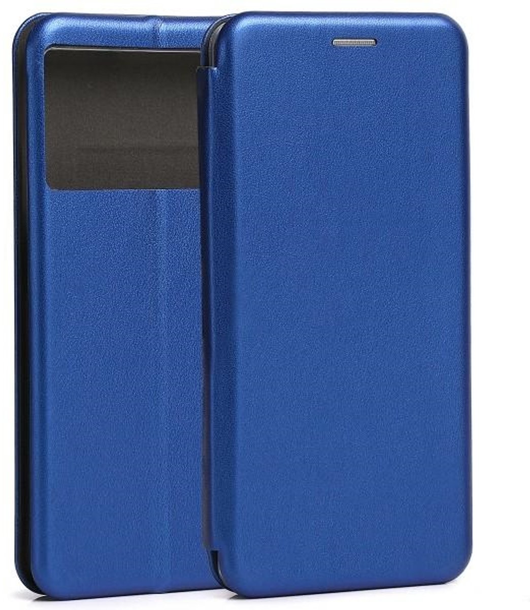 Beline - Boekstijl Hoes - Xiaomi Poco M5 - Magnetische Sluiting - Blauw