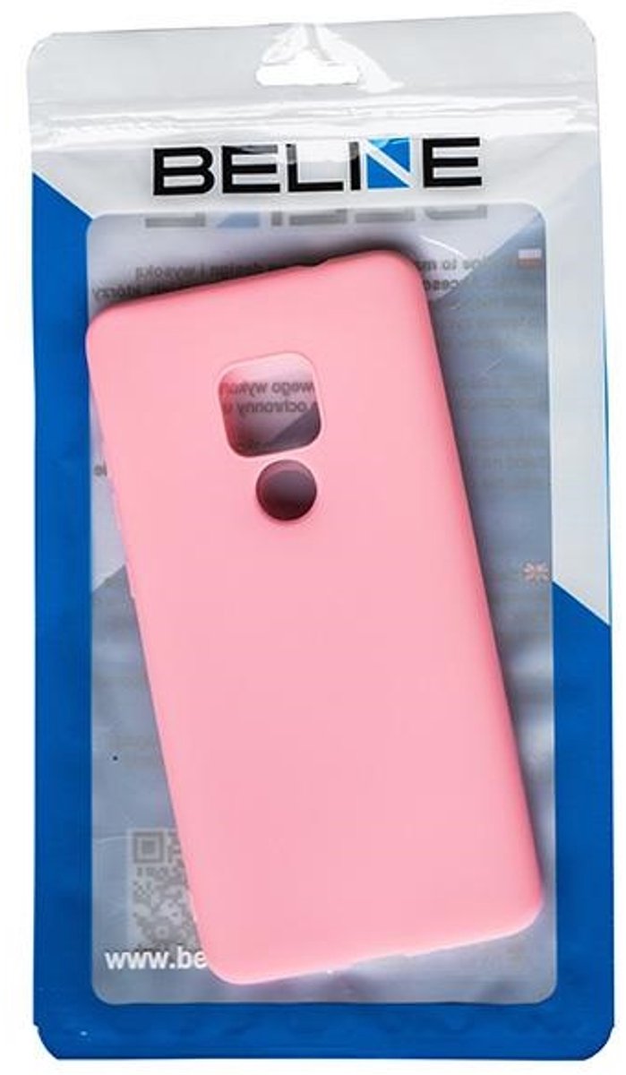 Beline Candy Serie - Beschermhoes - Samsung Galaxy S21 Plus - Jasnorozowy - Hoogwaardige Kwaliteit