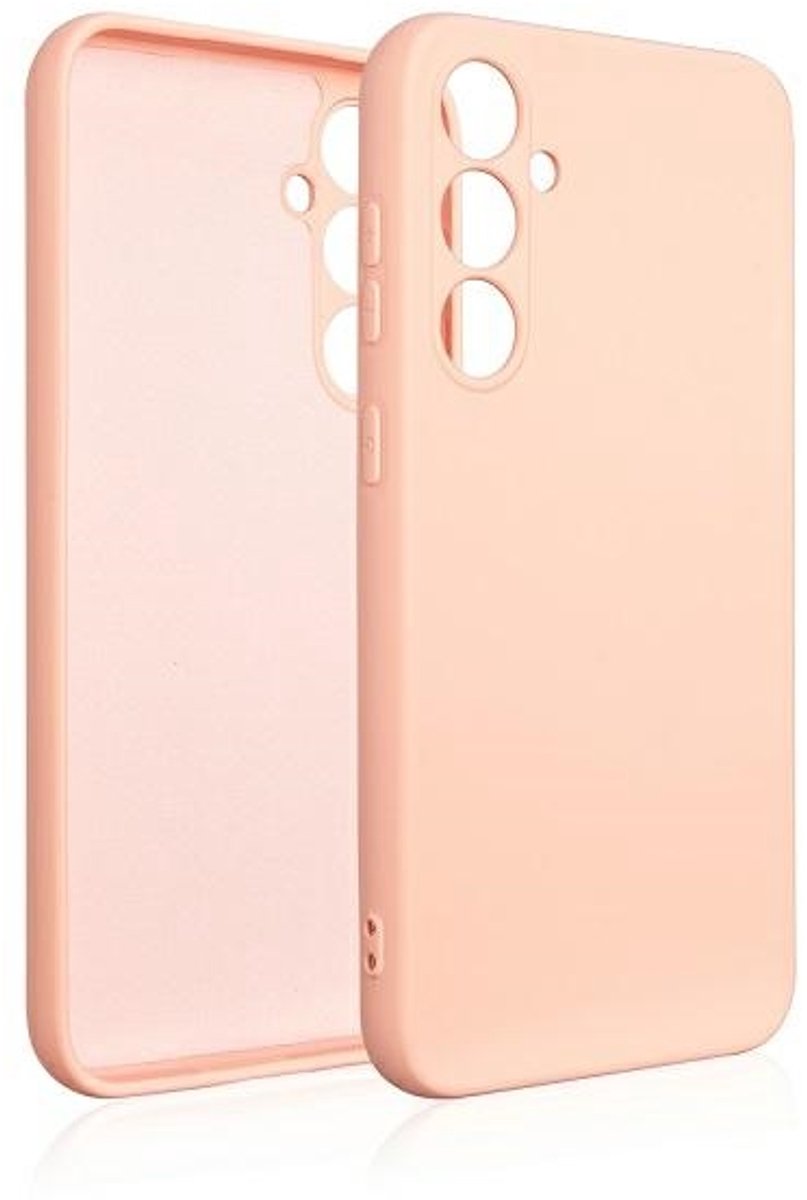 Beline Serie - Siliconen Hoesje - Samsung Galaxy S23 - Roze - Elegant Ontwerp