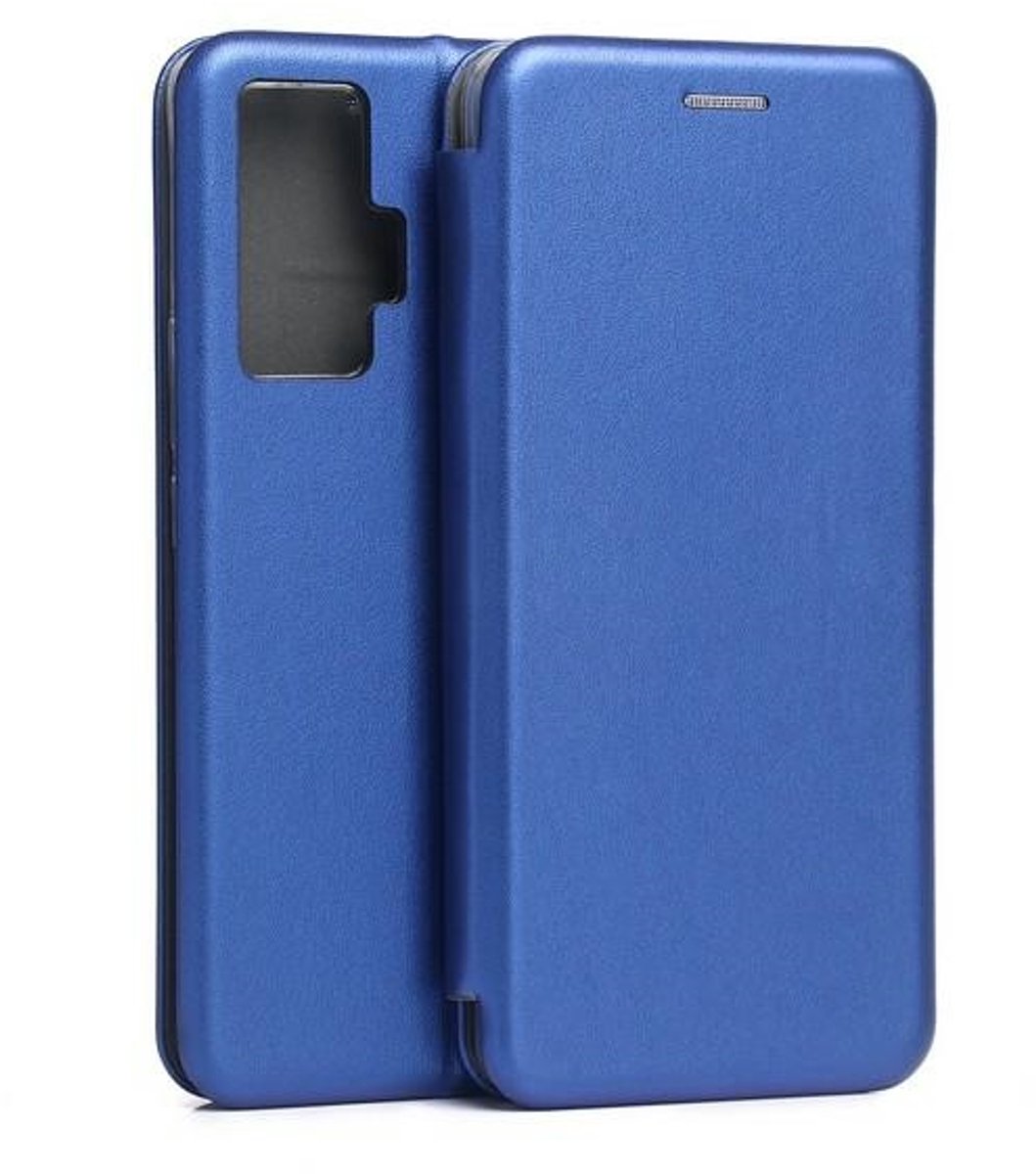 Beline Book Magnetic - Vivo X51 Hoesje - Blauw - Magnetische Sluiting