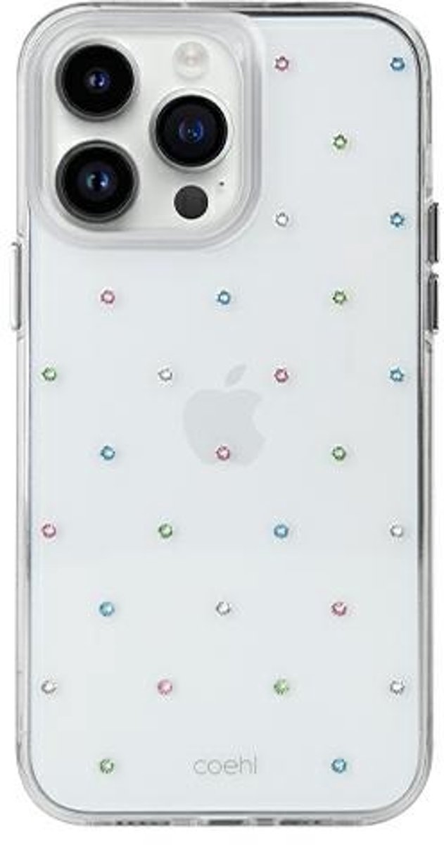 UNIQ Coehl Solitaire - iPhone 14 Pro Hoes - Transparant - Hoge Bescherming - Slanke Pasvorm