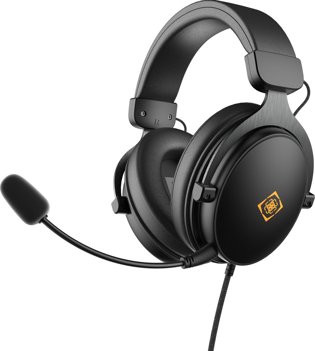 Deltaco Gaming DH320 Gaming Headset - Verstelbaar - Afneembare Microfoon - 50mm Drivers - Zwart