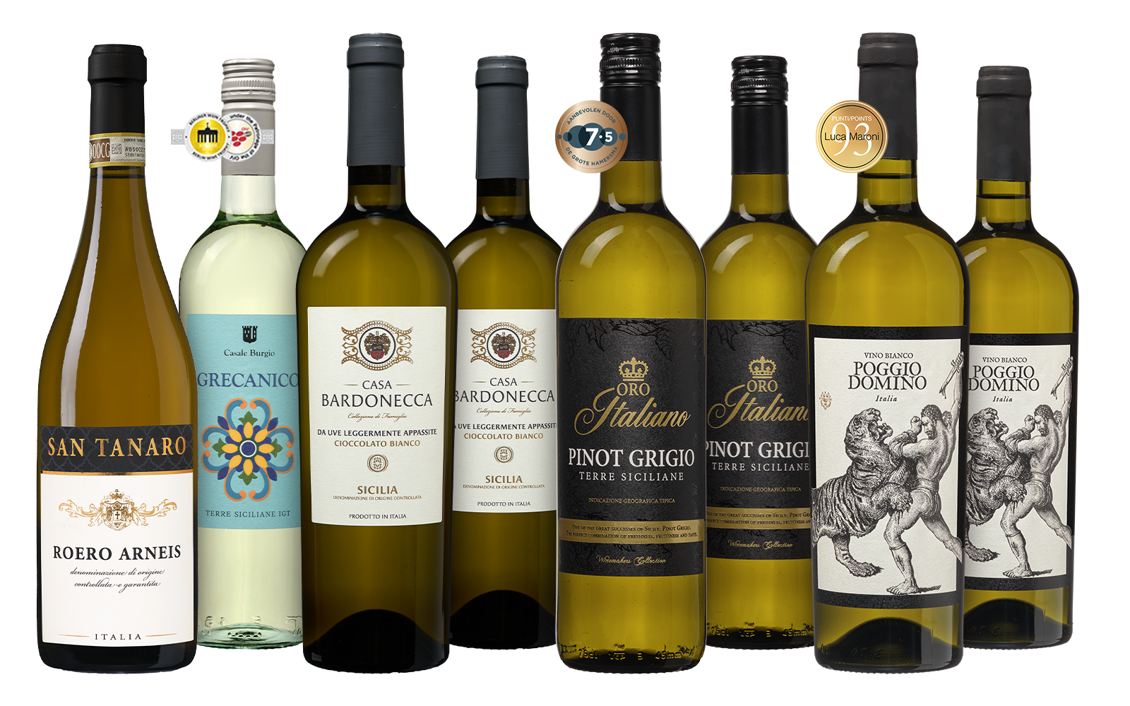 Wijnvoordeel Wijnpakket Italië Wit