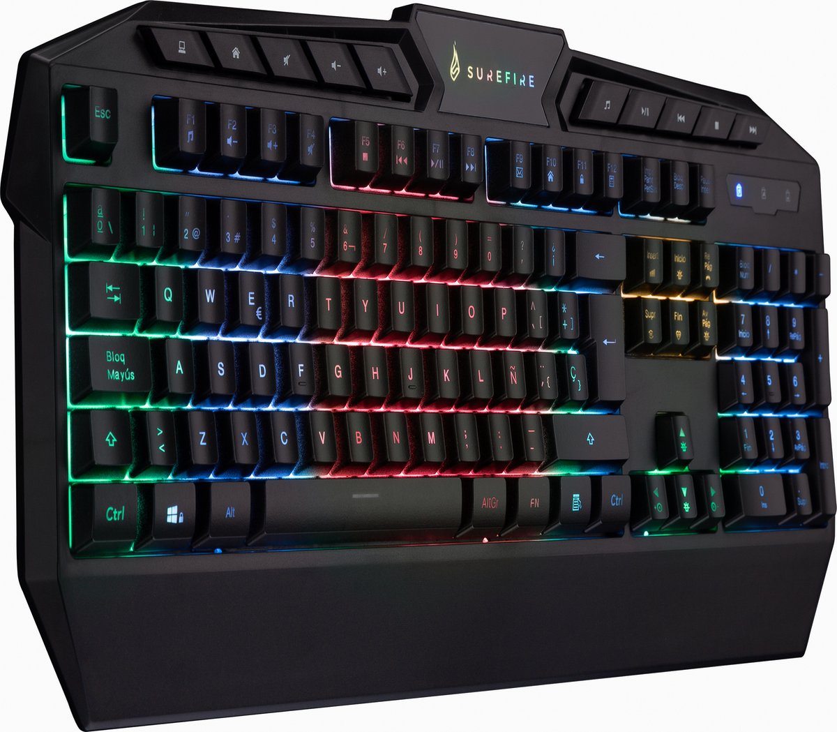 Verbatim KingPin toetsenbord Gamen USB QWERTY Spaans Zwart