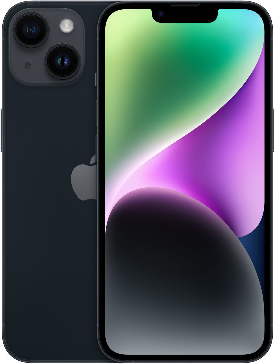 Apple iPhone 14 - 256GB - Middernacht