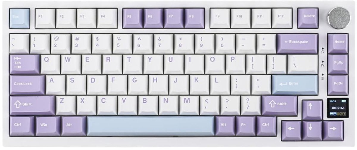 MRKK® Mechanical Keyboard - Mechanisch Toetsenbord Gaming - Paars