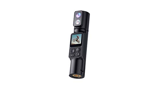 Lipa AT-M103 6K action camera 350 Graden Wifi, Nachtvisie en Dubbele Batterij