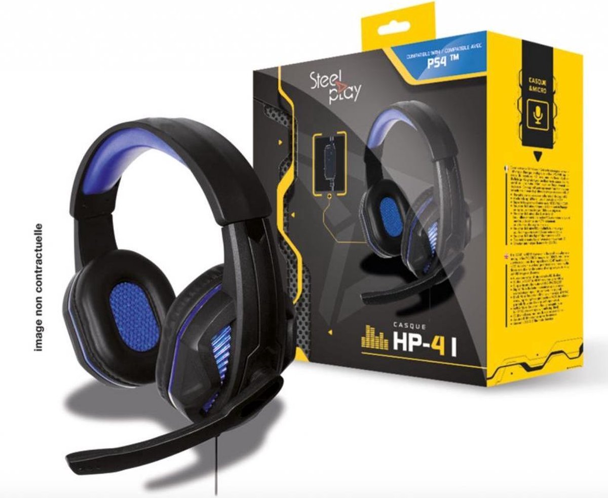Steelplay HP-41 Gaming Headset - PS4 / Switch / Xbox One / PC