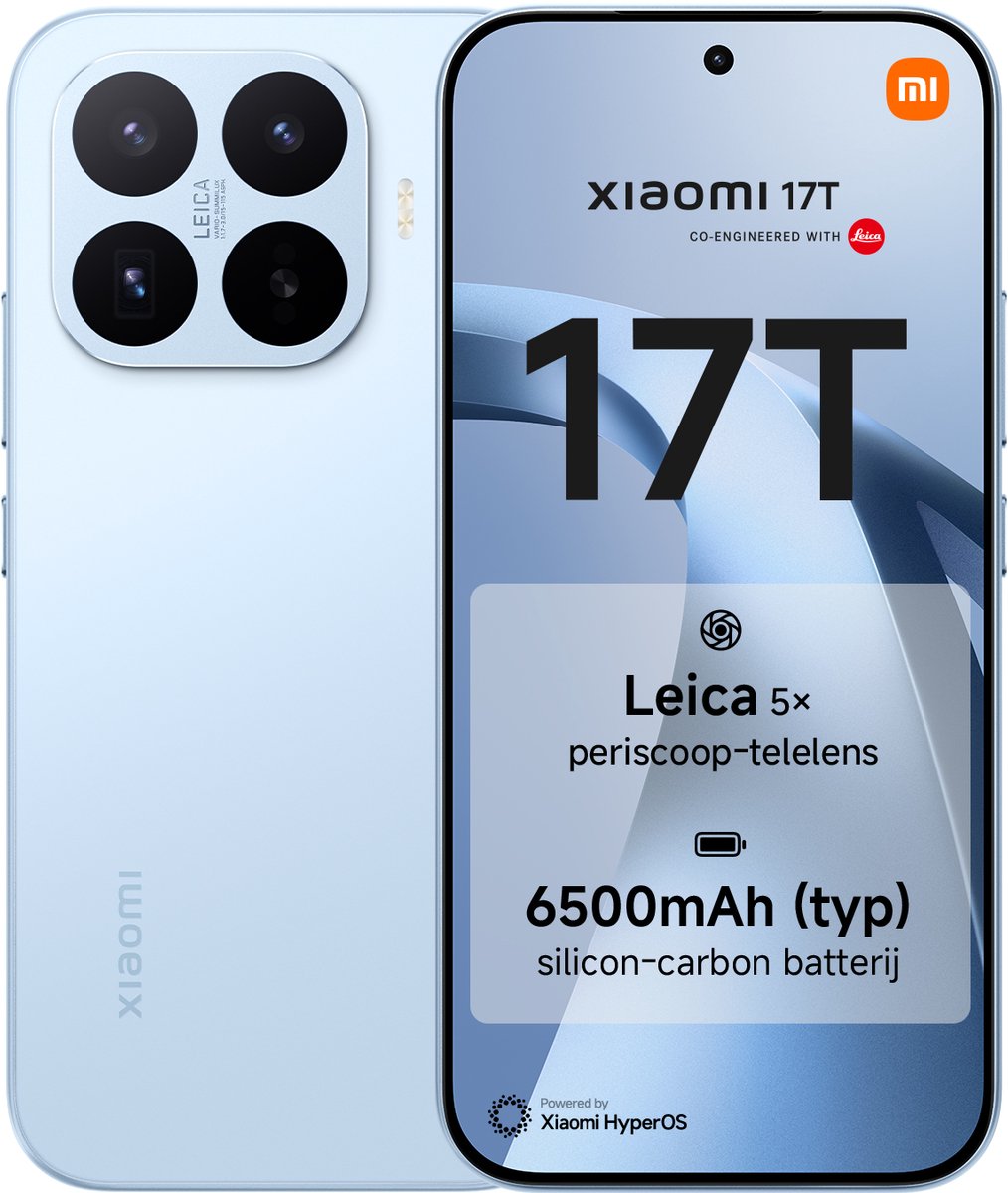 Xiaomi 17T Blauw 12GB RAM 512GB ROM