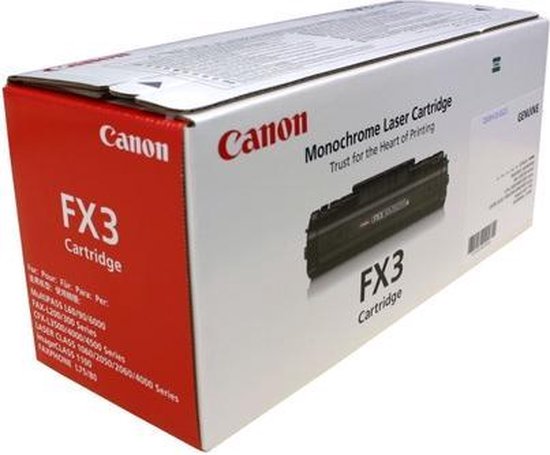 Brother Canon FX-3 - Tonercartridge / - Zwart