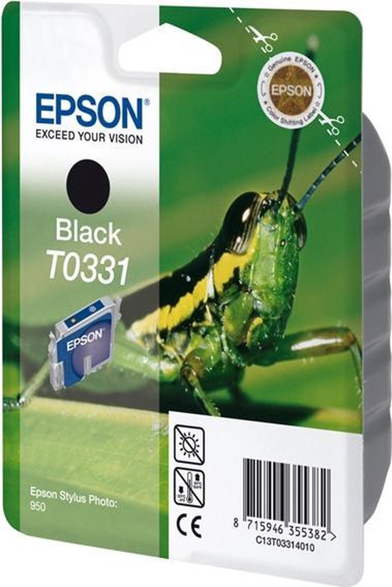 Epson T033 - Inktcartridge / - Zwart