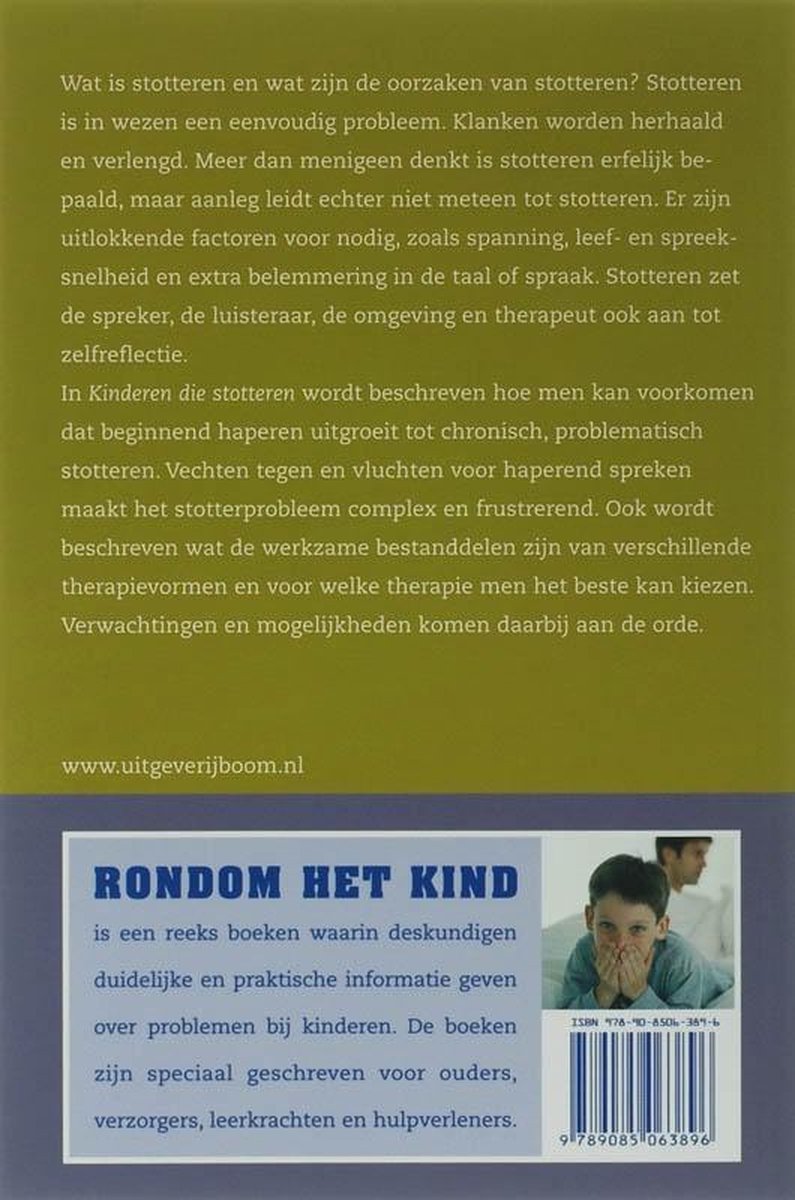 Boom Uitgevers Kinderen die stotteren