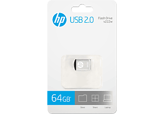 HP USB 2.0 v222w 64 GB Metaal