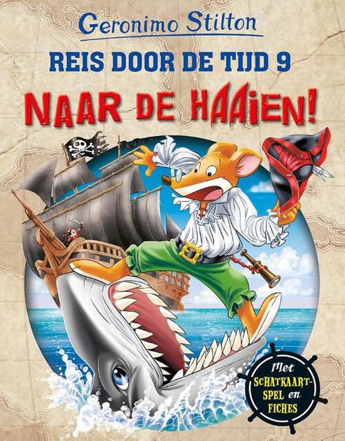 Reis door de tijd 9 - Naar de haaien!