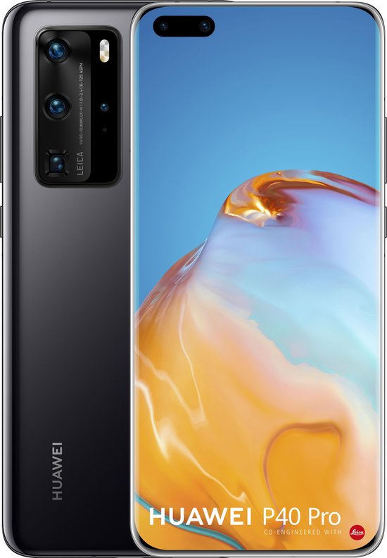 Huawei P40 Pro- 256 GB Dual-sim 5G - Zwart