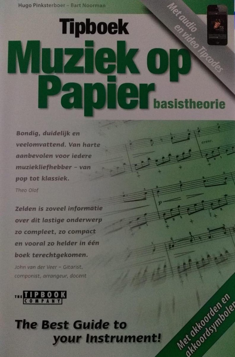 TIpboek-serie Tipboek Muziek op papier
