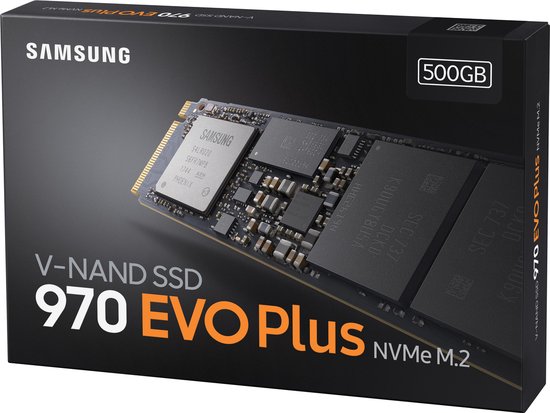 Samsung 970 EVO PLUS M.2 500GB - Negro