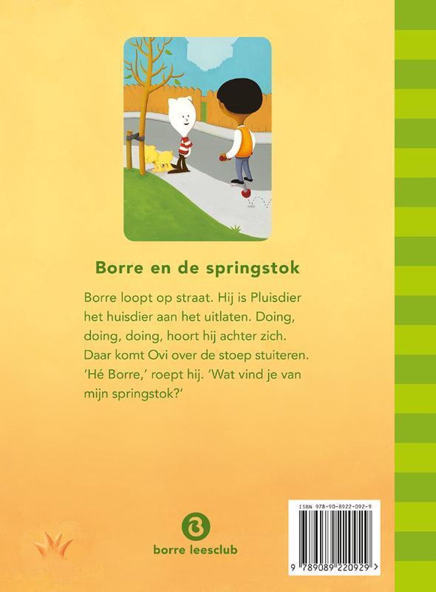 Borre en de springstok