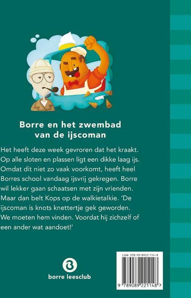 Borre en het zwembad van de ijscoman