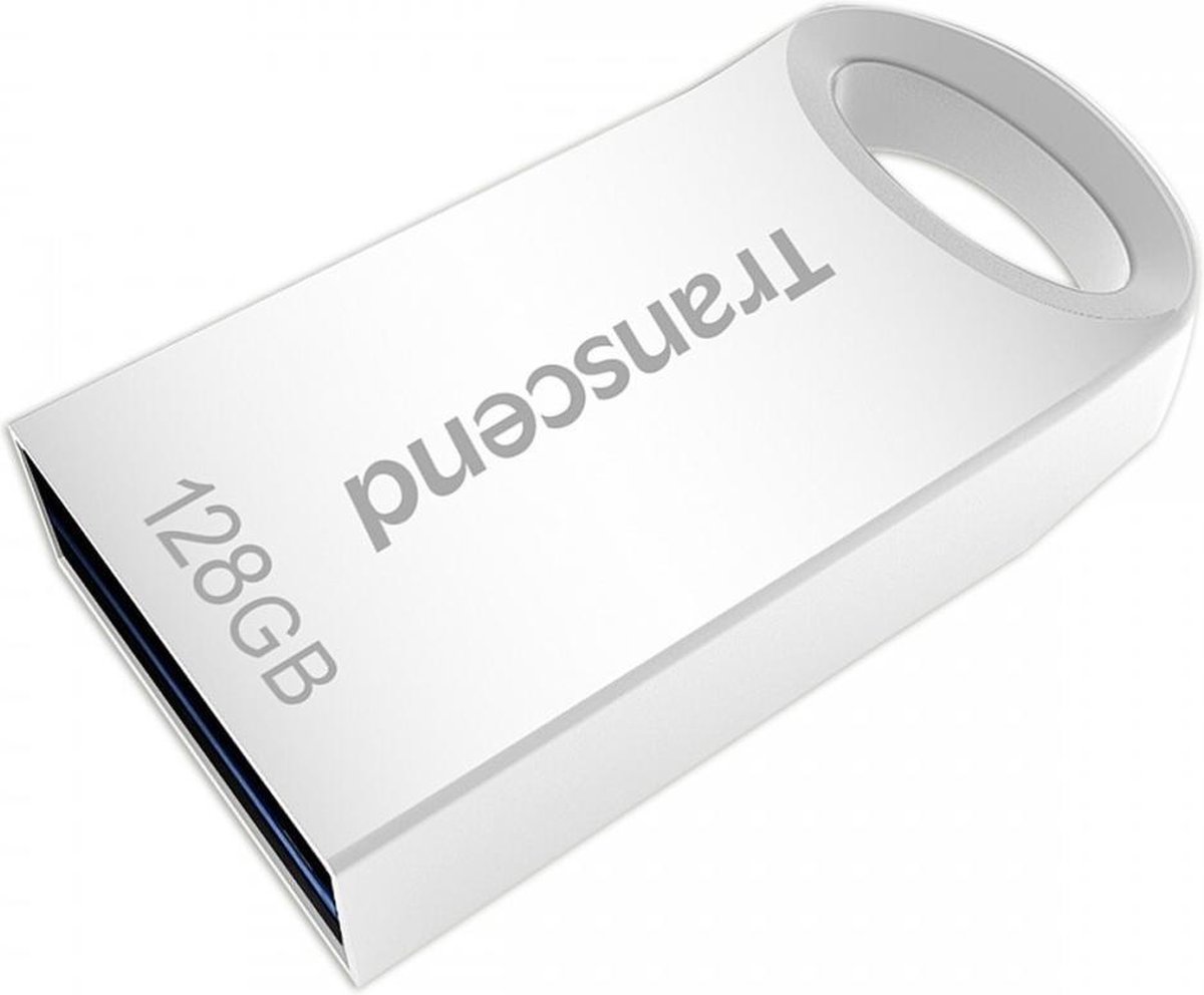 Transcend JetFlash 710 USB flash drive 128 GB USB Type-A 3.2 Gen 1 (3.1 Gen 1) Zilver - Silver