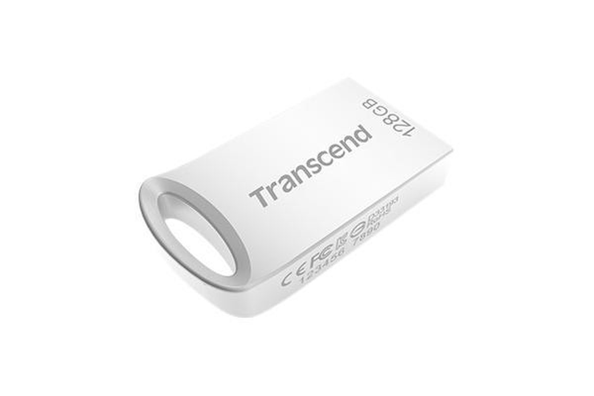 Transcend JetFlash 710 USB flash drive 128 GB USB Type-A 3.2 Gen 1 (3.1 Gen 1) Zilver - Silver