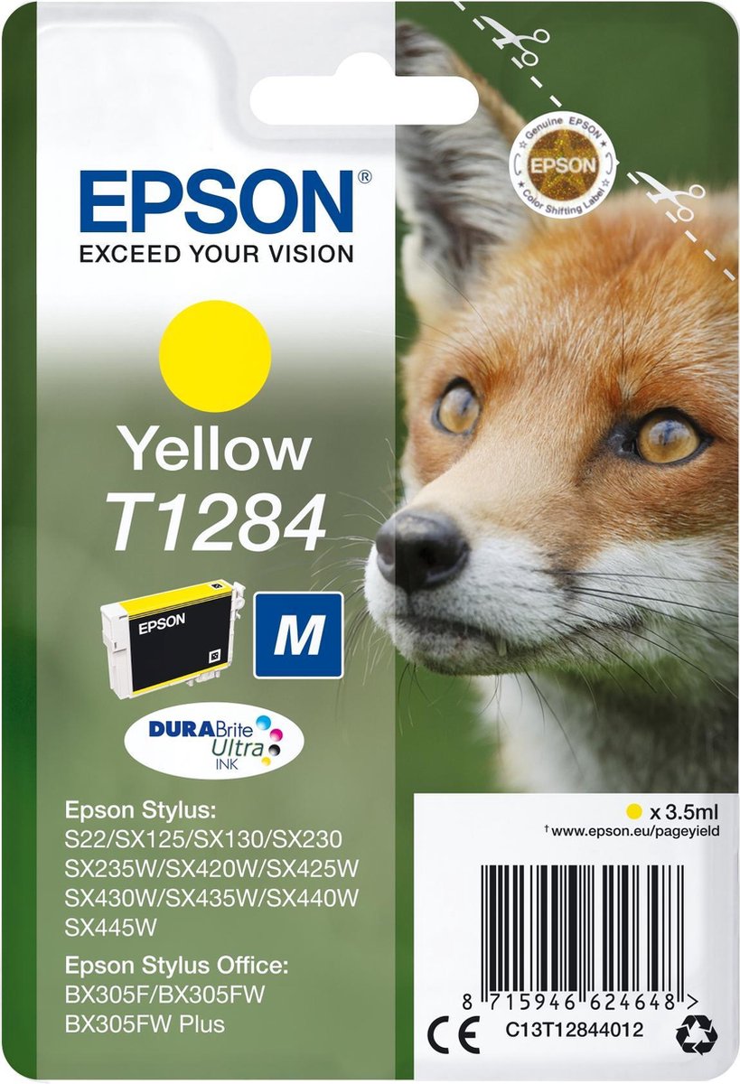 Epson T1284 - Inktcartrdige / - Geel