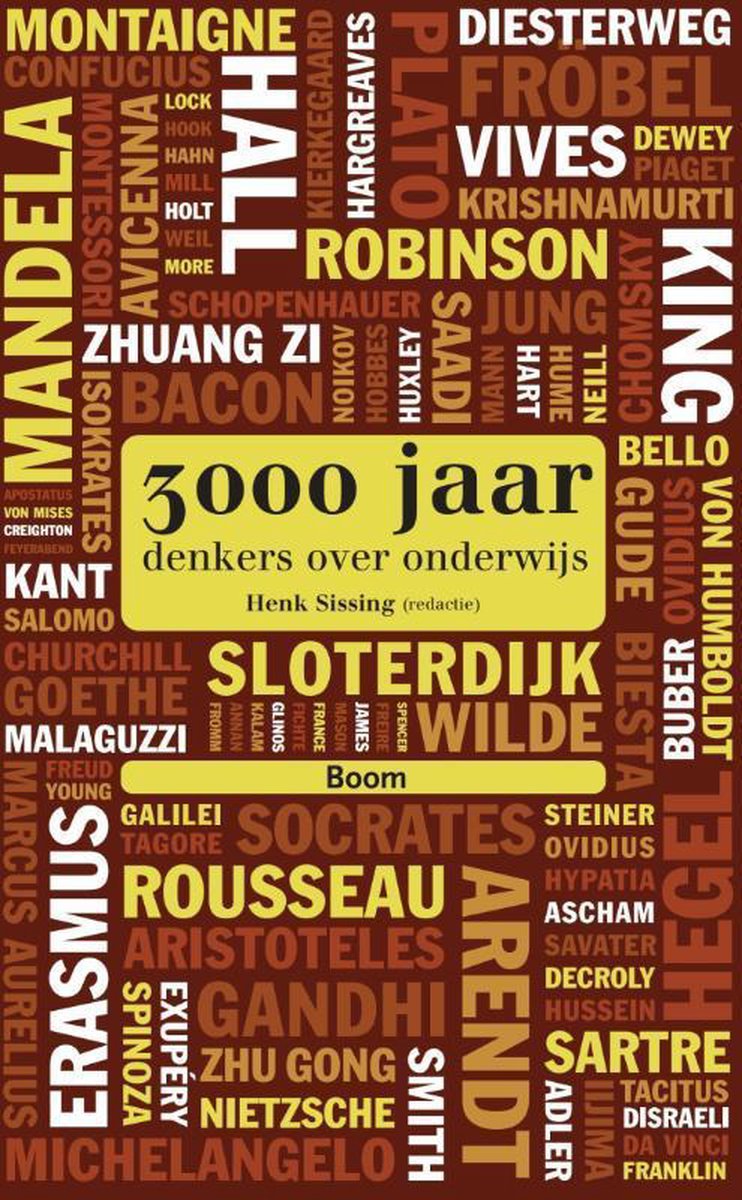 3000 Jaar Denkers Over Onderwijs