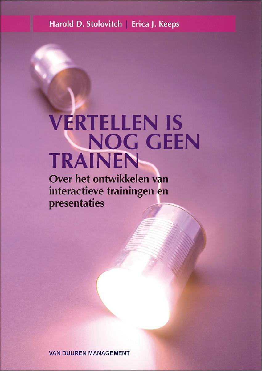 Van Duuren Media Vertellen is nog geen trainen