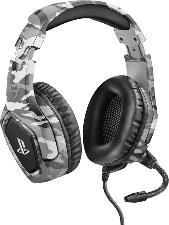 Trust GXT 488 FORZE Official Licensed - Playstation 4 en 5 Gaming Headset - - Grijs