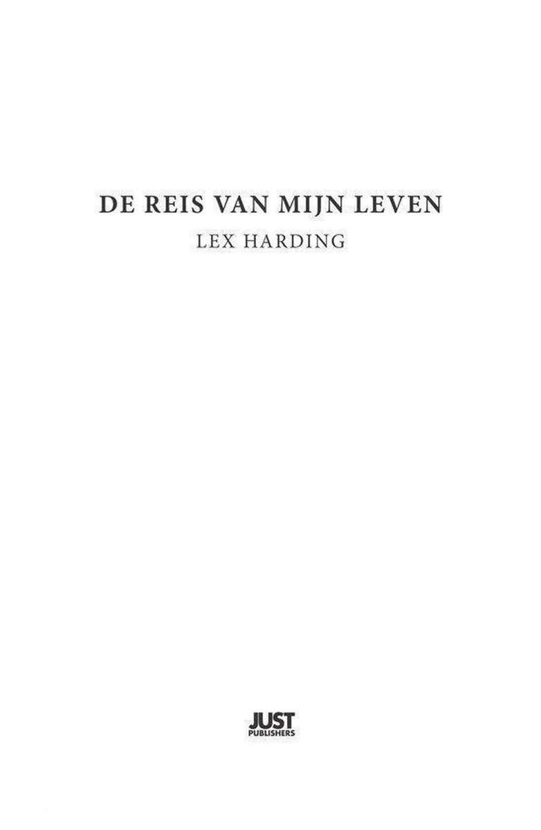 Just Publishers De reis van mijn leven