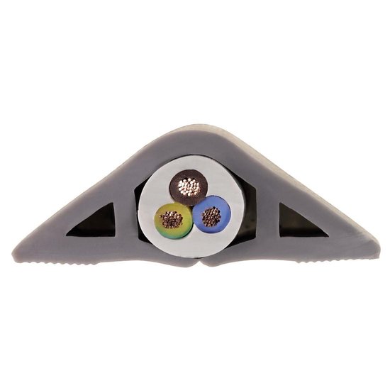 Hama Kabelgoot 3 cm - Grijs