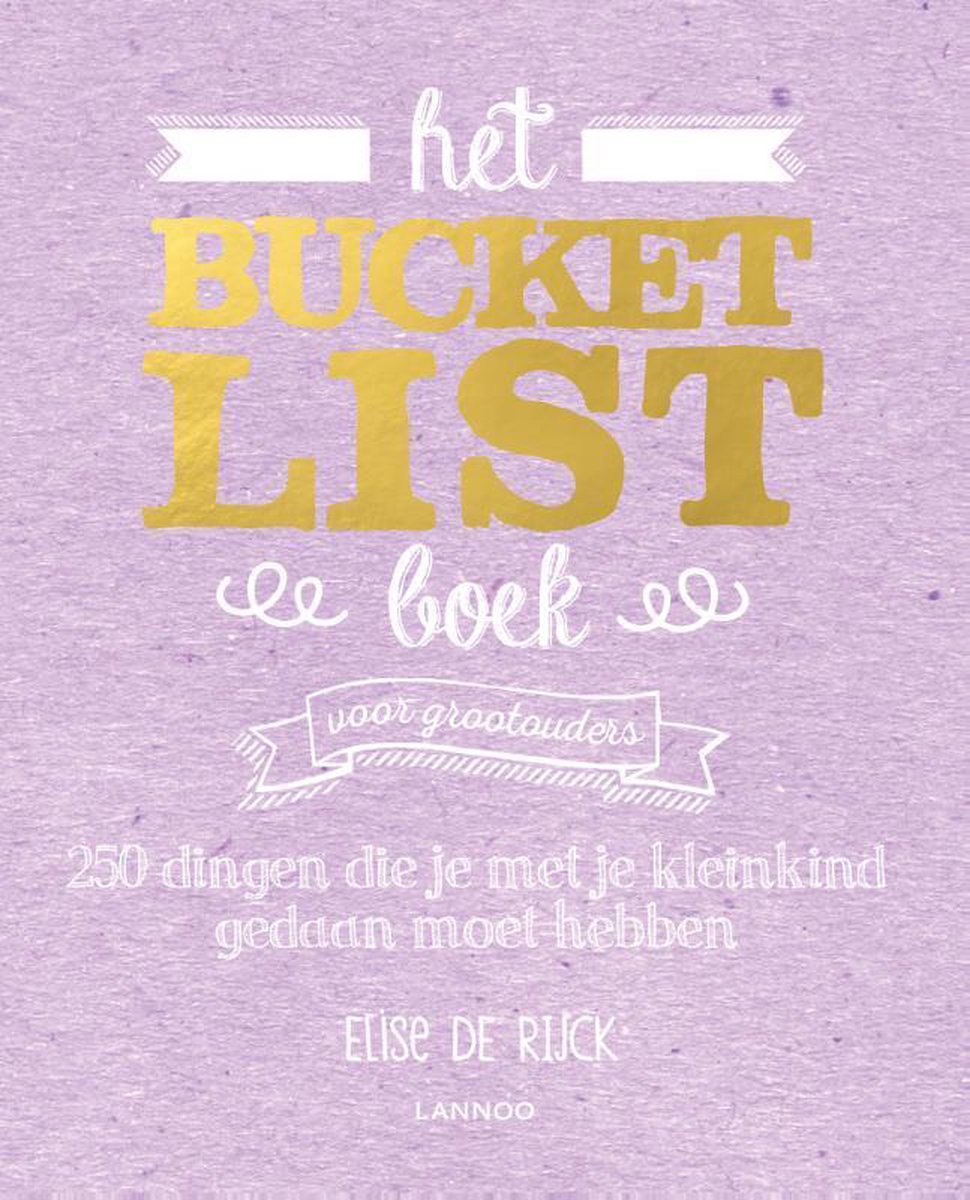 Het Bucketlist Boek voor grootouders