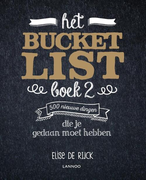 Lannoo Het Bucketlist boek 2