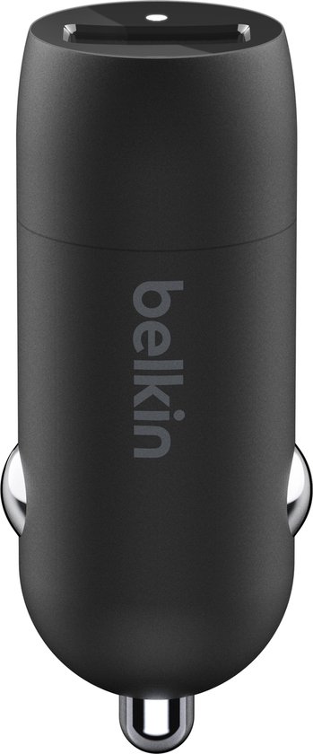 Belkin USB-A Car Charger 18 Watt met Quick Charge 3.0 - Negro