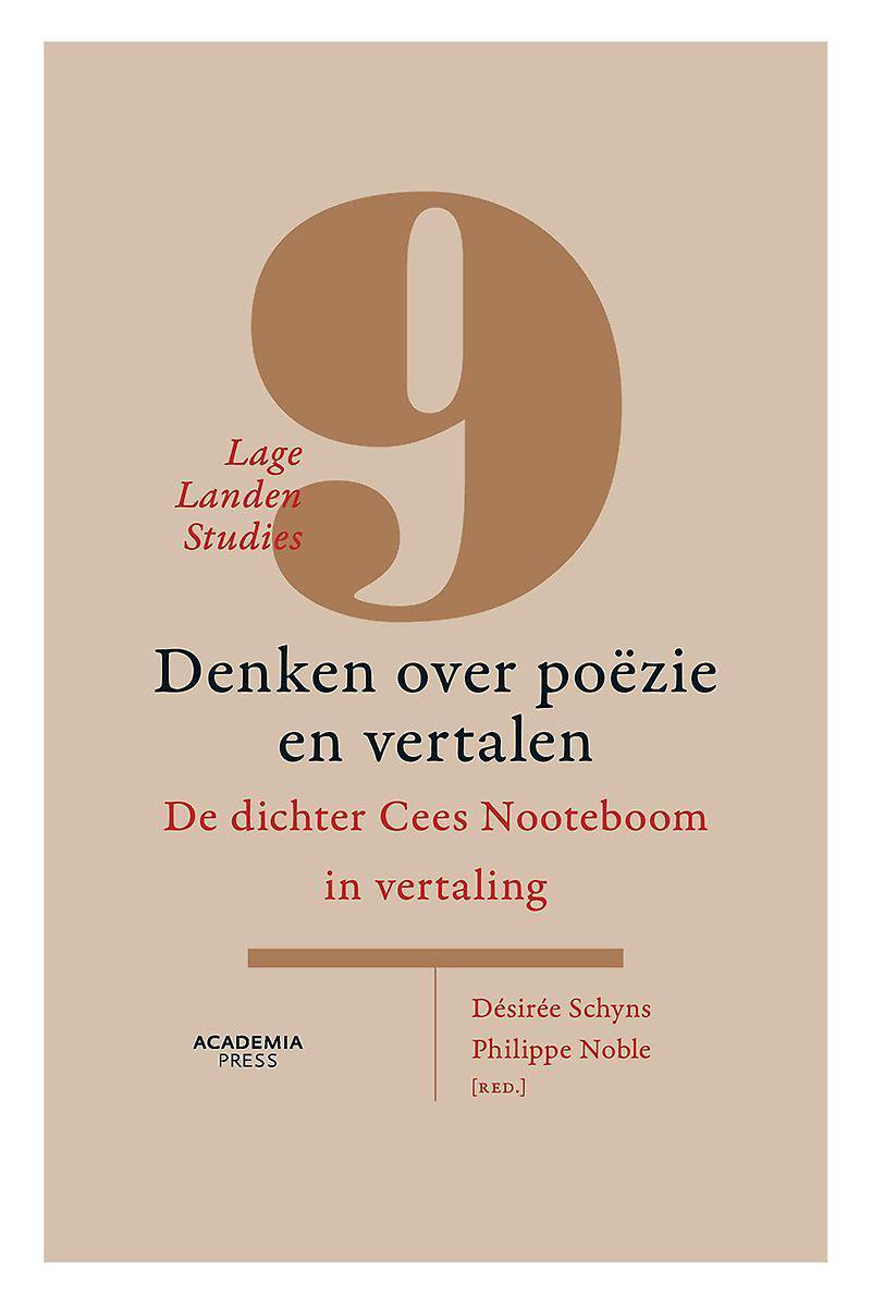 Academia Press Denken over poëzie en vertalen