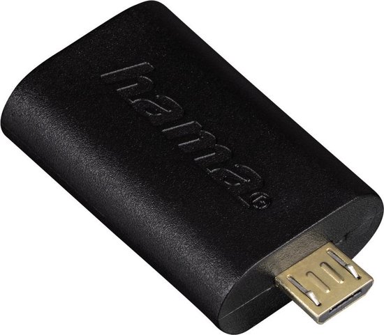 Hama USB-adapter - Zwart