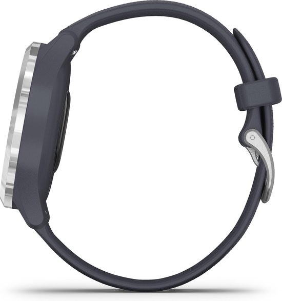 Garmin Vivomove 3S Sport - Zilver/Donkerblauw - 39 mm
