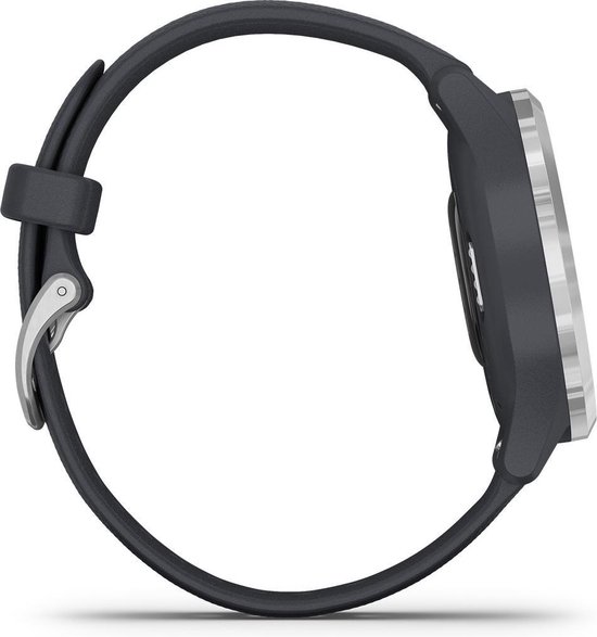 Garmin Vivomove 3S Sport - Zilver/Donkerblauw - 39 mm