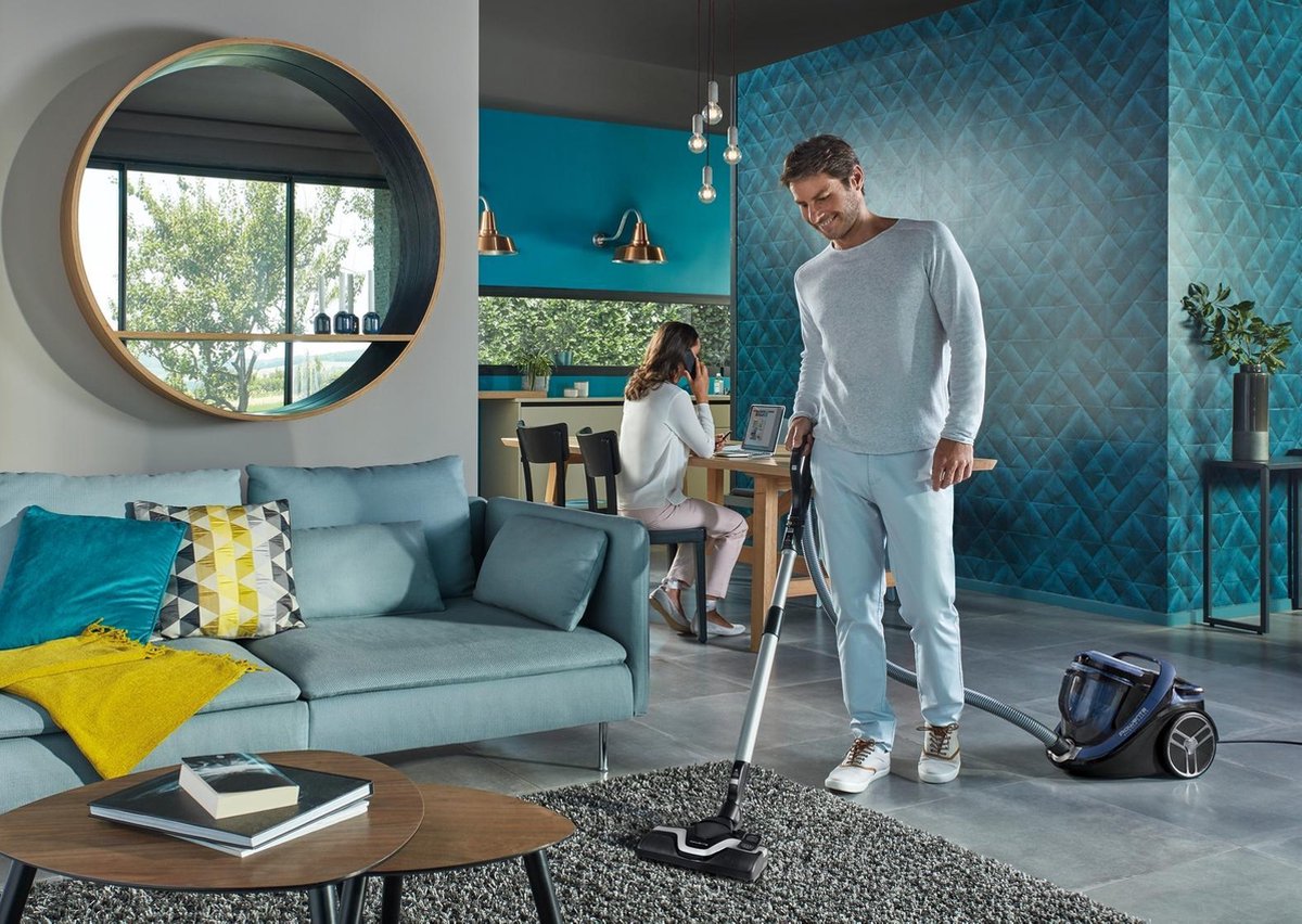 Rowenta Silence Force Cyclonic RO7690 - Blauw