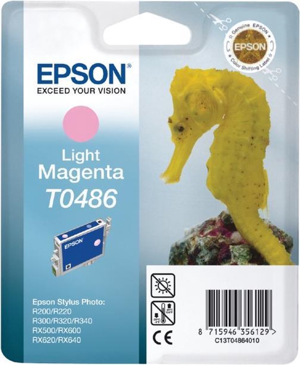 Epson T0486 - Inktcartridge / Licht - Magenta