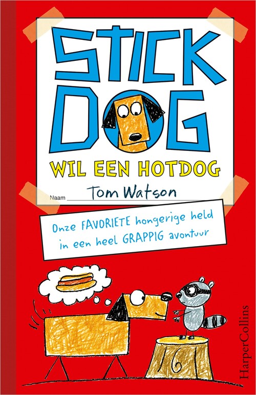 Harpercollins Stick Dog wil een hotdog