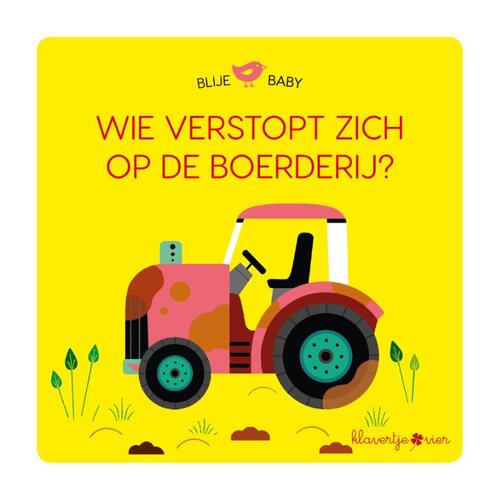 Blije baby: Wie verstopt zich op de boerderij? (puzzelboek