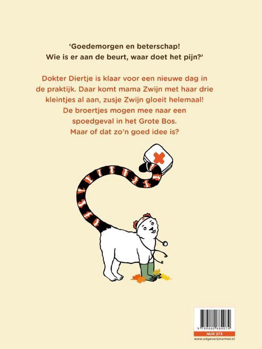 Uitgeverij Marmer B.V. Dokter Diertje & de zielige zwijntjes