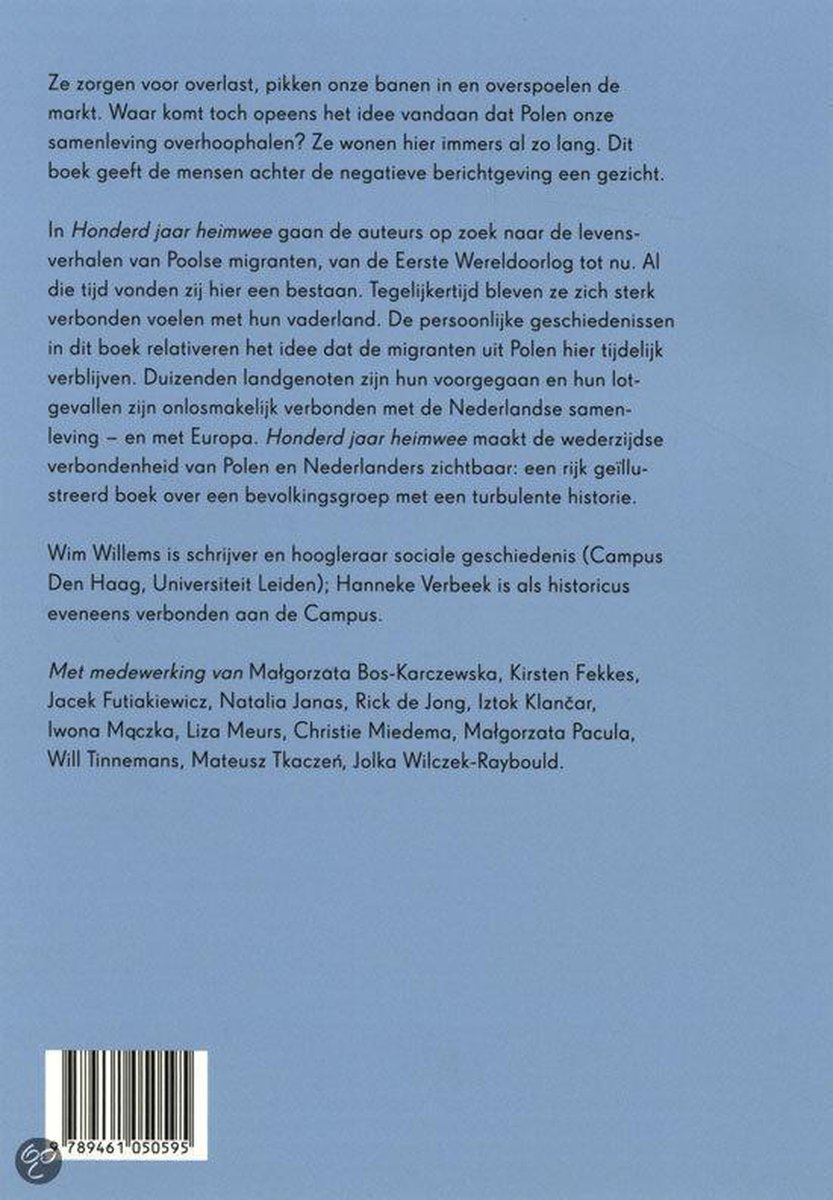 Honderd jaar heimwee - De geschiedenis van Polen in Nederland